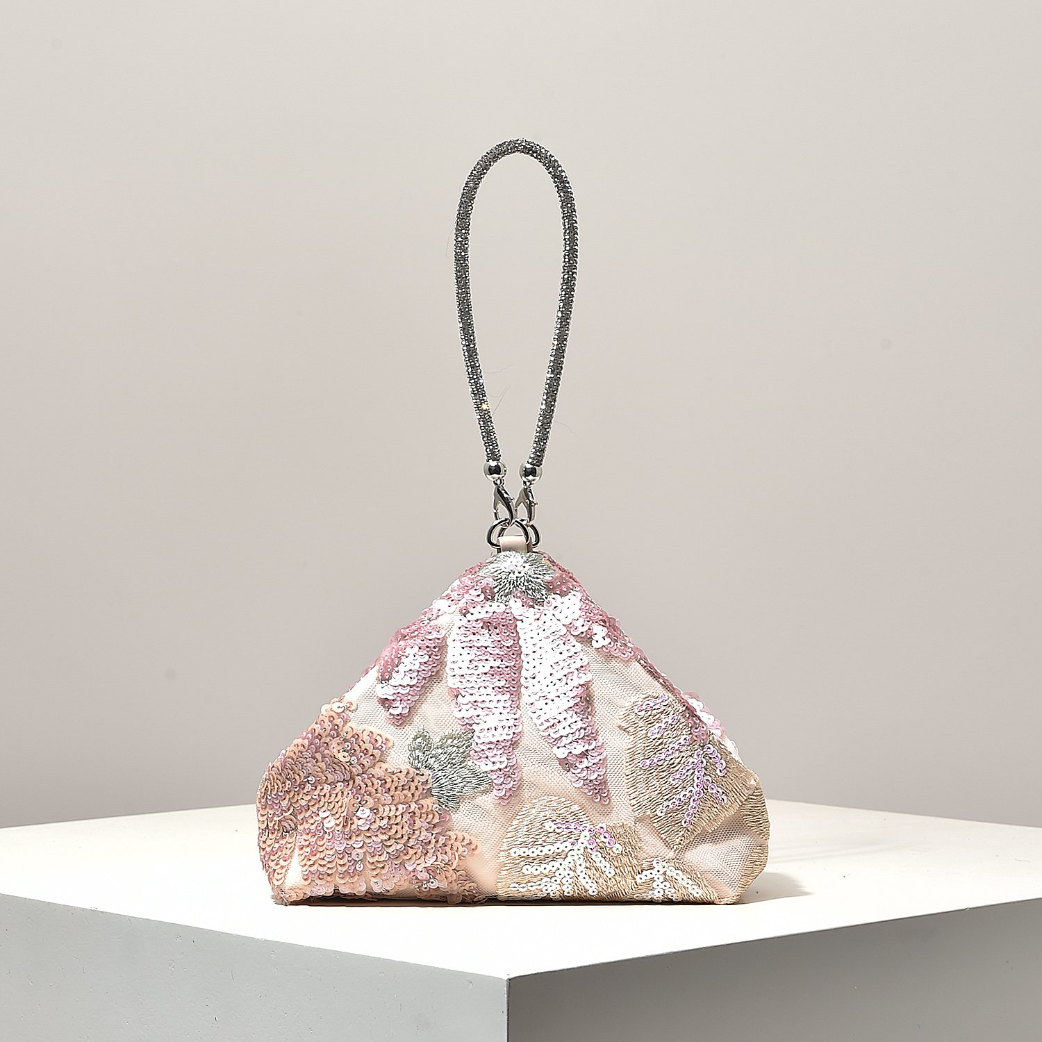 Luxury Bags Medium Size - Mini Purse,Sequin Bag,Floral Pop,Embroidery Bag,Gala Night,Party
