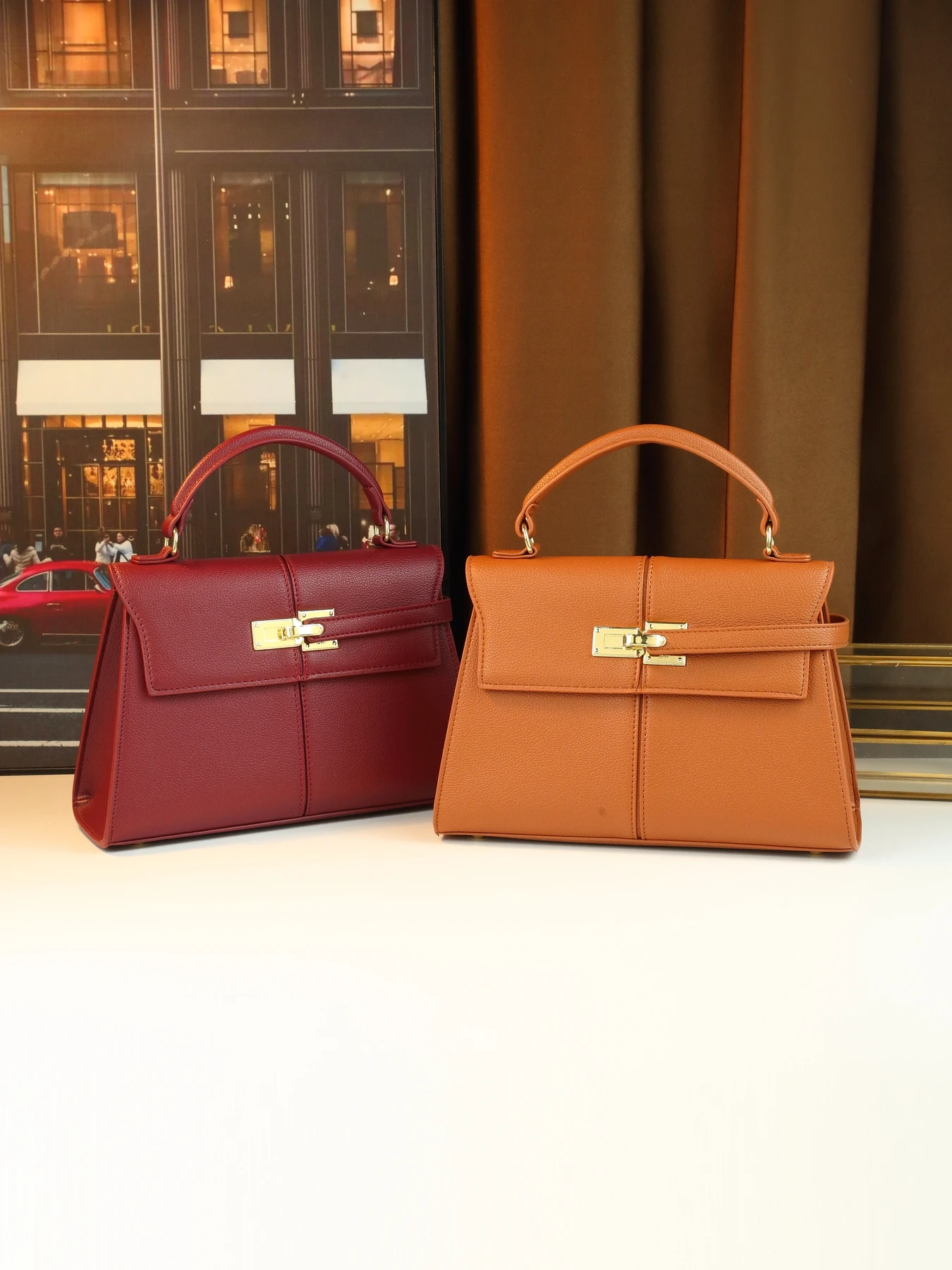Luxury Designer Bags Ysl - Fashion personalized trapezoidal bag handbag going