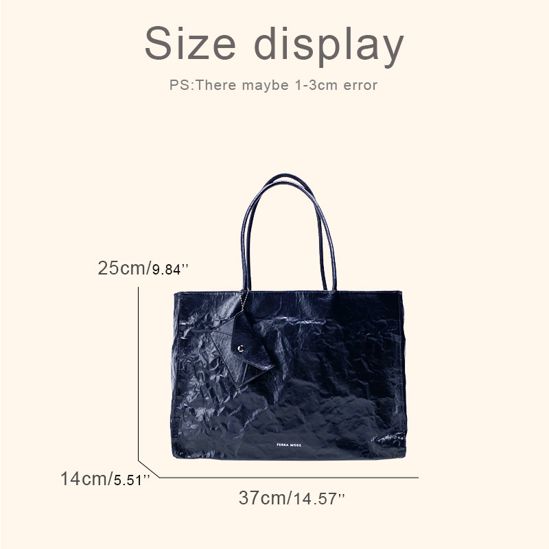 Korean Casual Kraft Paper Tote - Luxury Bags Supplier avis et prix
