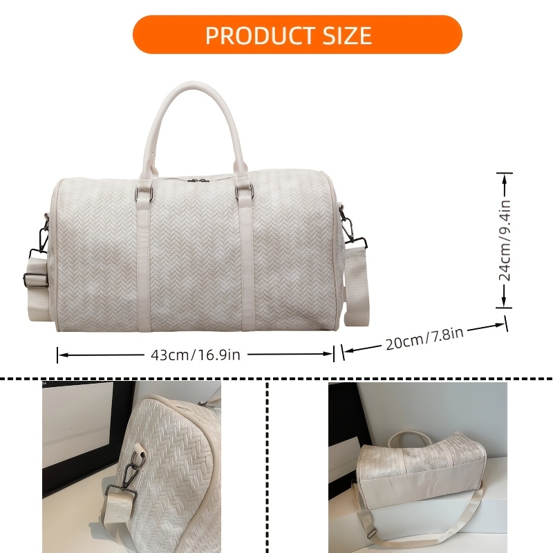 Large Capacity Travel Duffel B - Weekender Bag Duffle avis et prix