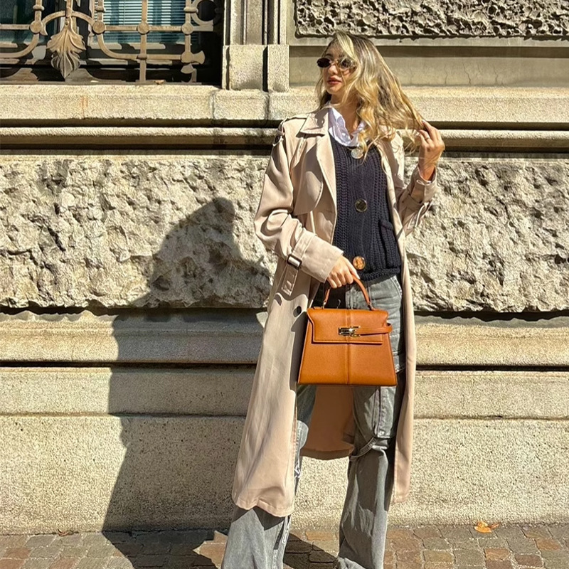 2025 Trapezoidal Leather Women - Luxury Designer Bags Ysl avis et prix