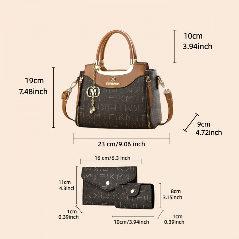3-piece set of light luxury hi - Luxury Bags & Leather Repair Of Atlanta Photos avis et prix
