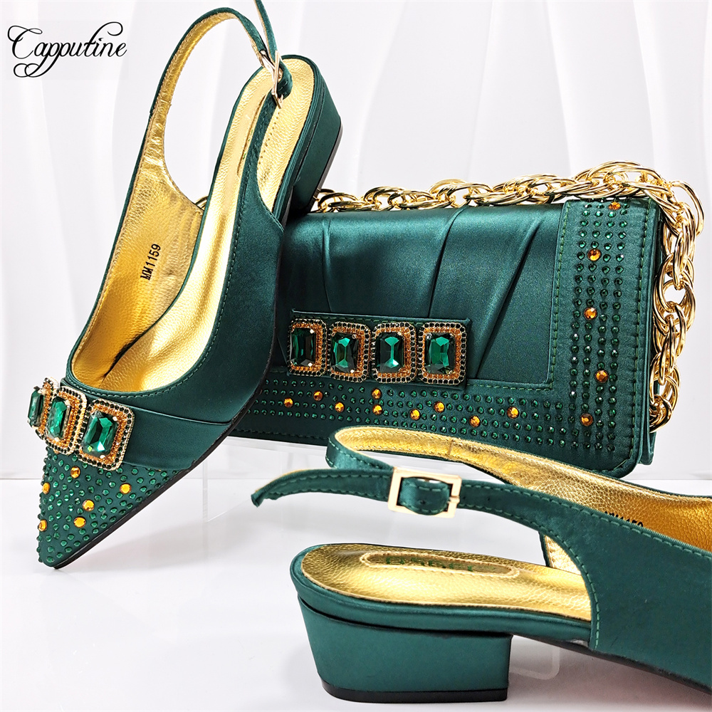 Peach Women Shoes And Bag Set  - Luxury Bags Medium Size avis et prix