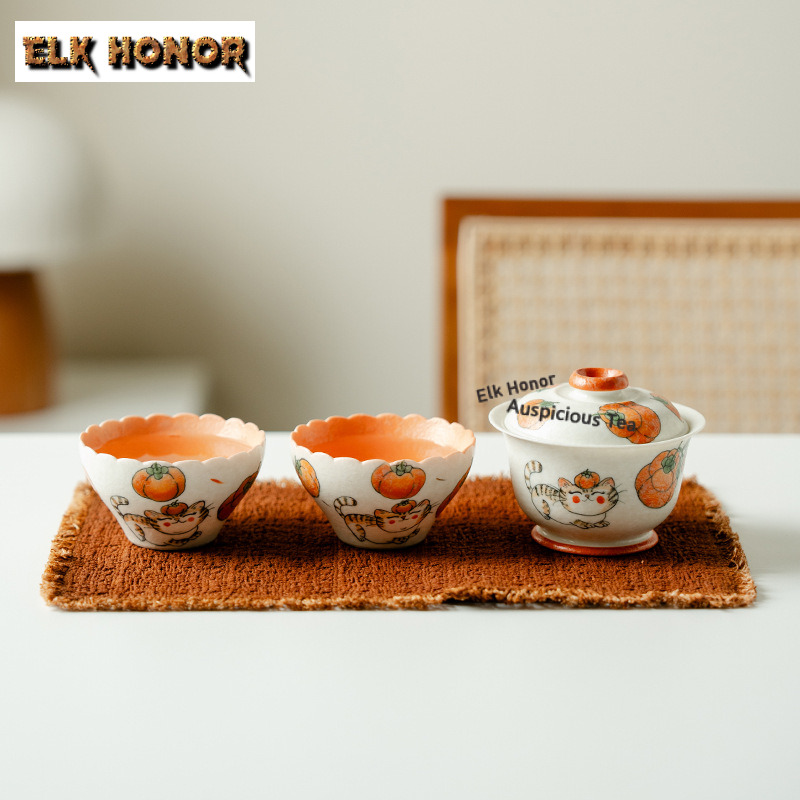 Hand-painted Persimmons Travel - Luxury Bags Hand Painted avis et prix