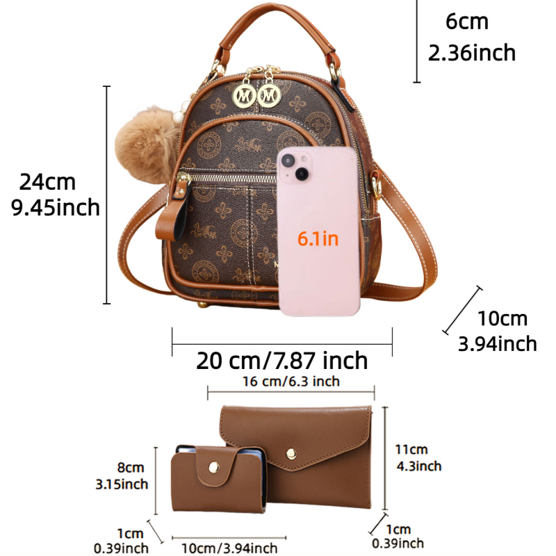 3-piece women's bag set, light - Luxury Bags & Leather Repair Of Atlanta Photos avis et prix