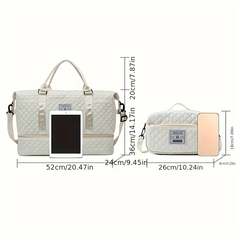 Large Capacity Travel Duffle B - Weekender Bag Duffle avis et prix