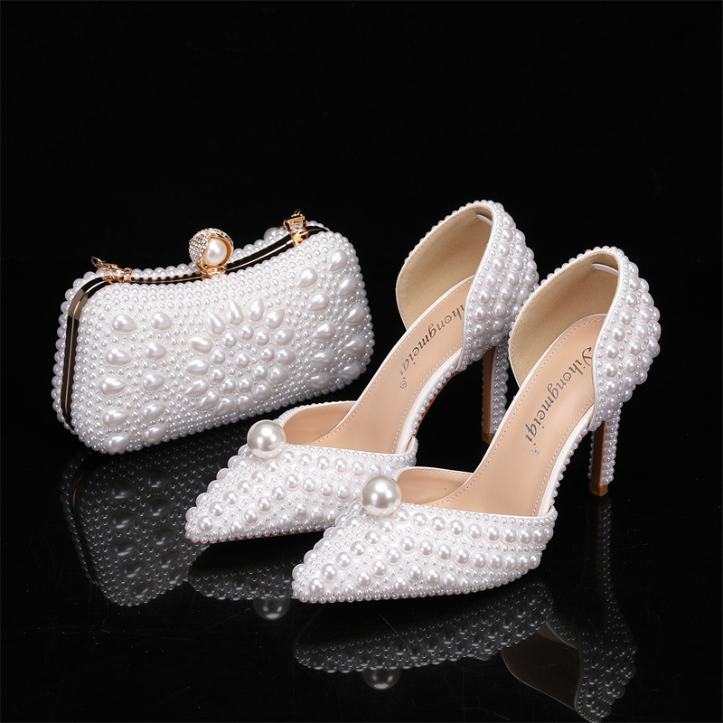 Bag and Shoe Set for Women Pea - Luxury Bags Made avis et prix