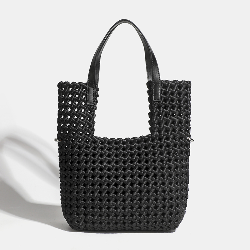 Luxury Neoprene Woven Tote Han - Luxury Bags Medium Size avis et prix