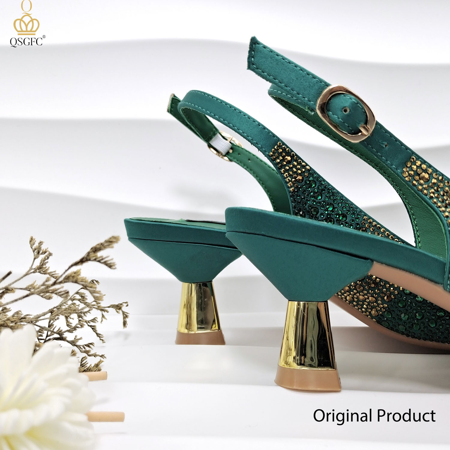 2026 Nigerian Women Heel Ladie - Luxury Bags Green avis et prix