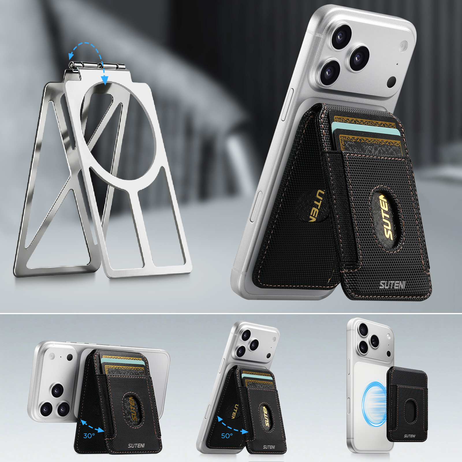 SUTENI Mobile Phone Stand Magn - Luxury Bags & Leather Repair Of Atlanta Photos avis et prix