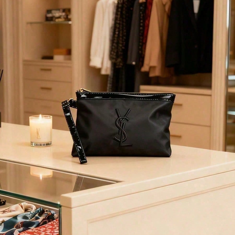 YSL Classic Cosmetic Bag For W - Luxury Designer Bags Ysl avis et prix