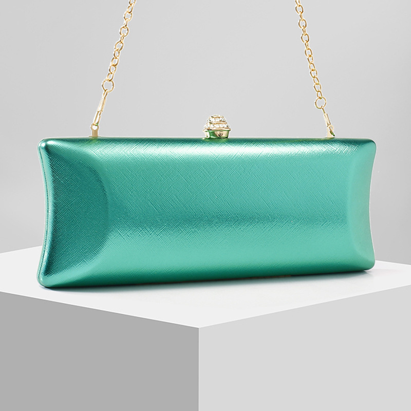 Classical Long Box Evening Bag - Luxury Bags Green avis et prix