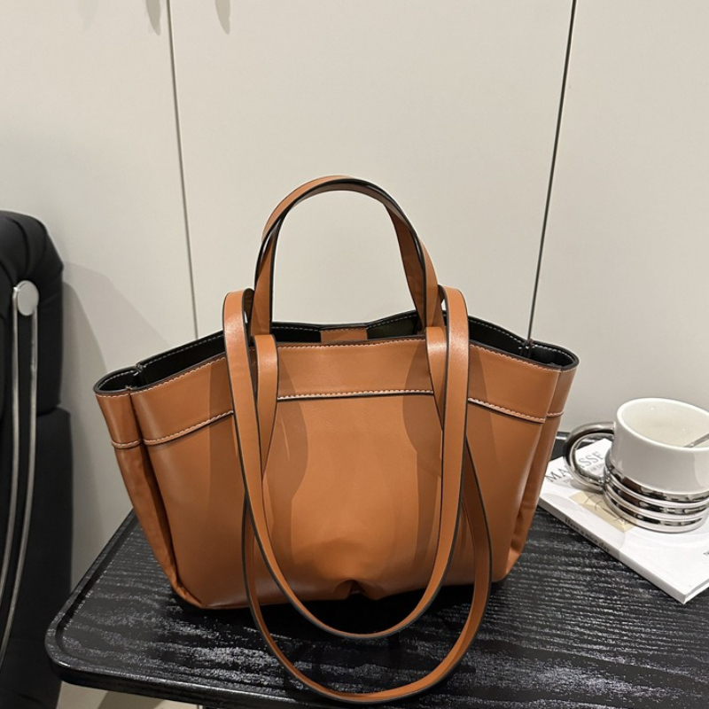 Minimalist Sleek Leather 2-in- - Luxury Bags Medium Size avis et prix