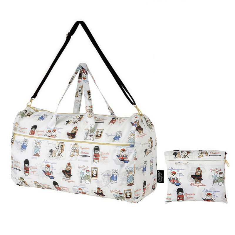 Mofusand Foldable Portable Han - Weekender Bag Duffle avis et prix