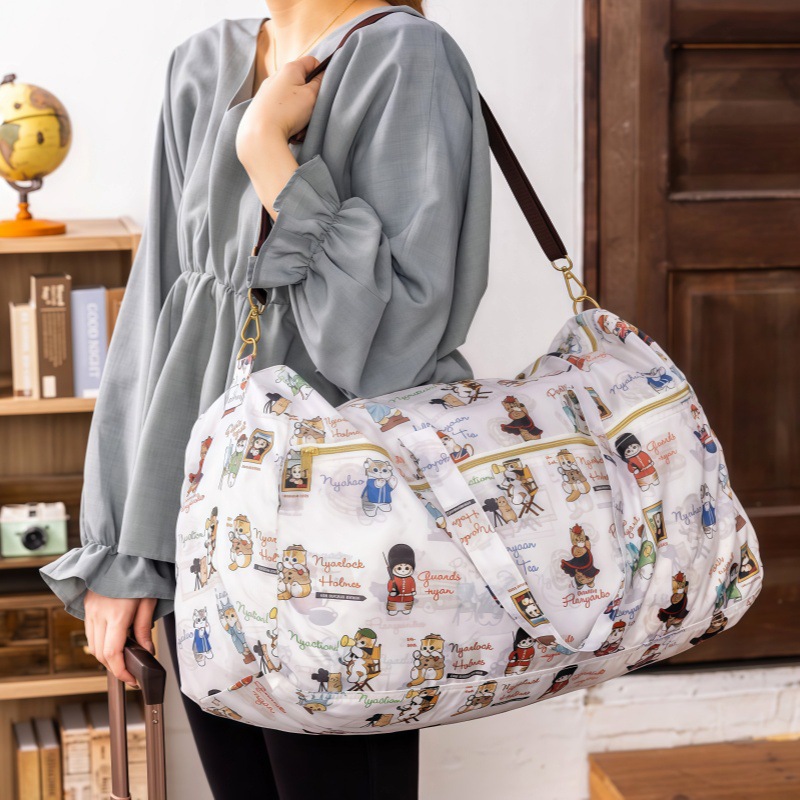 Mofusand Foldable Portable Han - Weekender Bag Duffle avis et prix