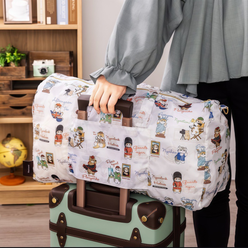 Mofusand Foldable Portable Han - Weekender Bag Duffle avis et prix