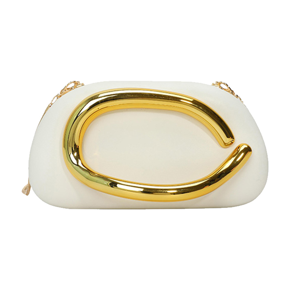 Women PU Leather Metal Handle  - Luxury Bags Medium Size avis et prix