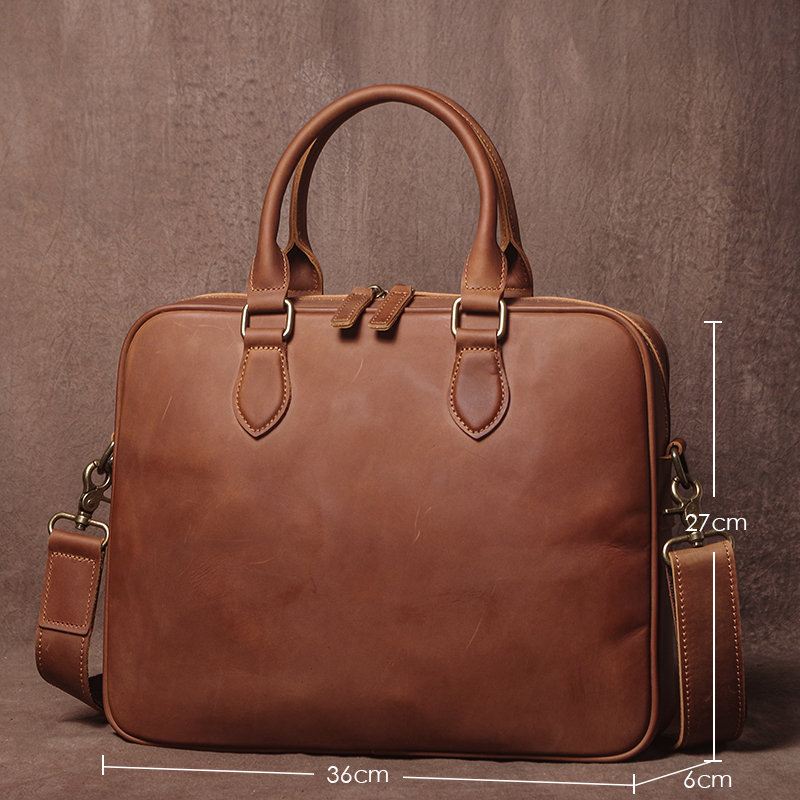 GURO Men Crazy Horse Cowhide B - Luxury Bags Supplier avis et prix