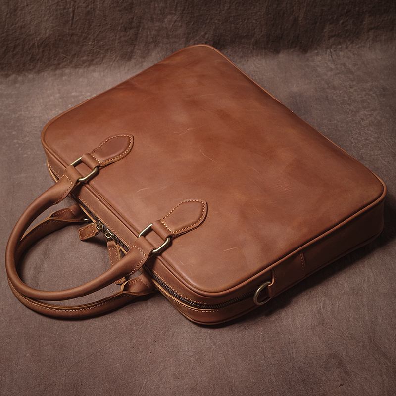 GURO Men Crazy Horse Cowhide B - Luxury Bags Supplier avis et prix