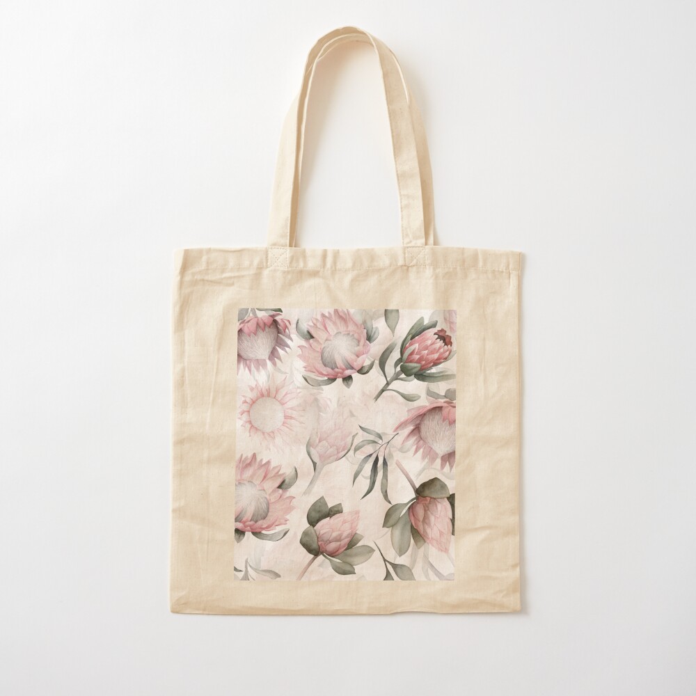 Hand Painted Protea Watercolor - Luxury Bags Hand Painted avis et prix