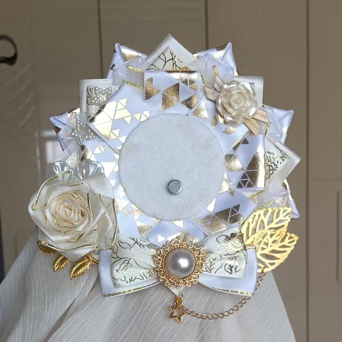 Green Ribbon Badge Rosette. Lu - Luxury Bags Green avis et prix