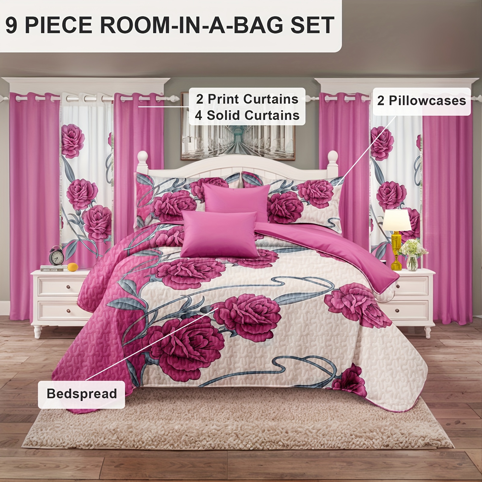 9pcs In A Bag Thick Touch Bed  - Luxury Bags Dry Clean avis et prix