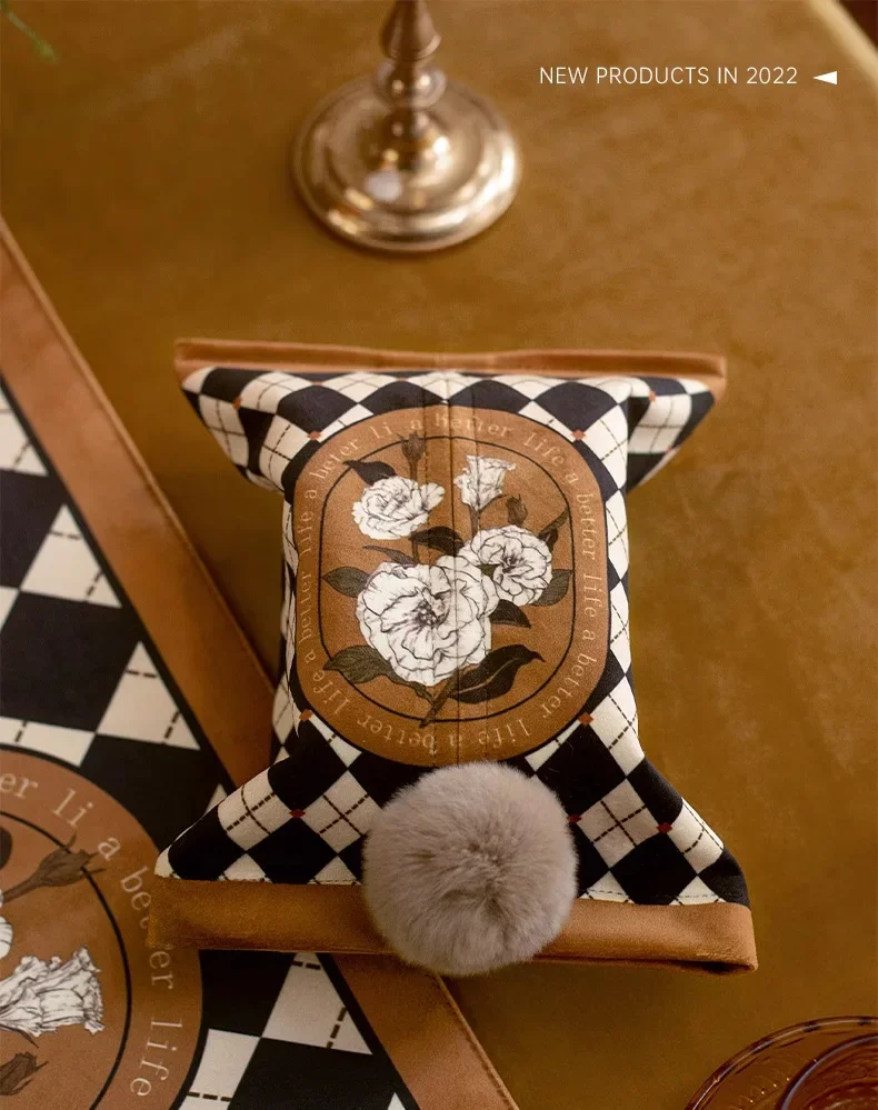 Light Luxury Tissue Box, Retro - Luxury Bags Hand Painted avis et prix