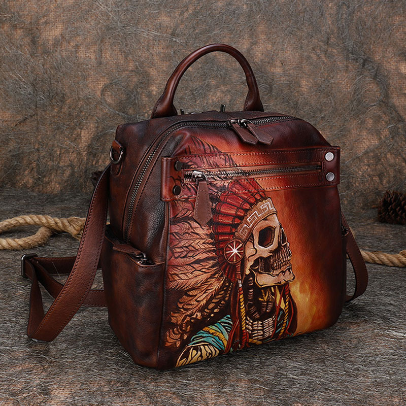 2026 New Luxury Fashion Leathe - Luxury Bags Hand Painted avis et prix